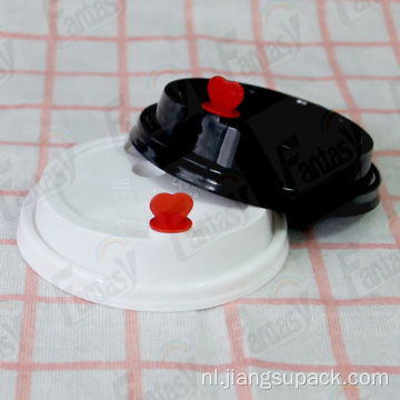 90 mm PP Plastic Deksel Cover Cap met stop